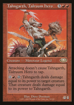 Tahngarth, Talruum Hero